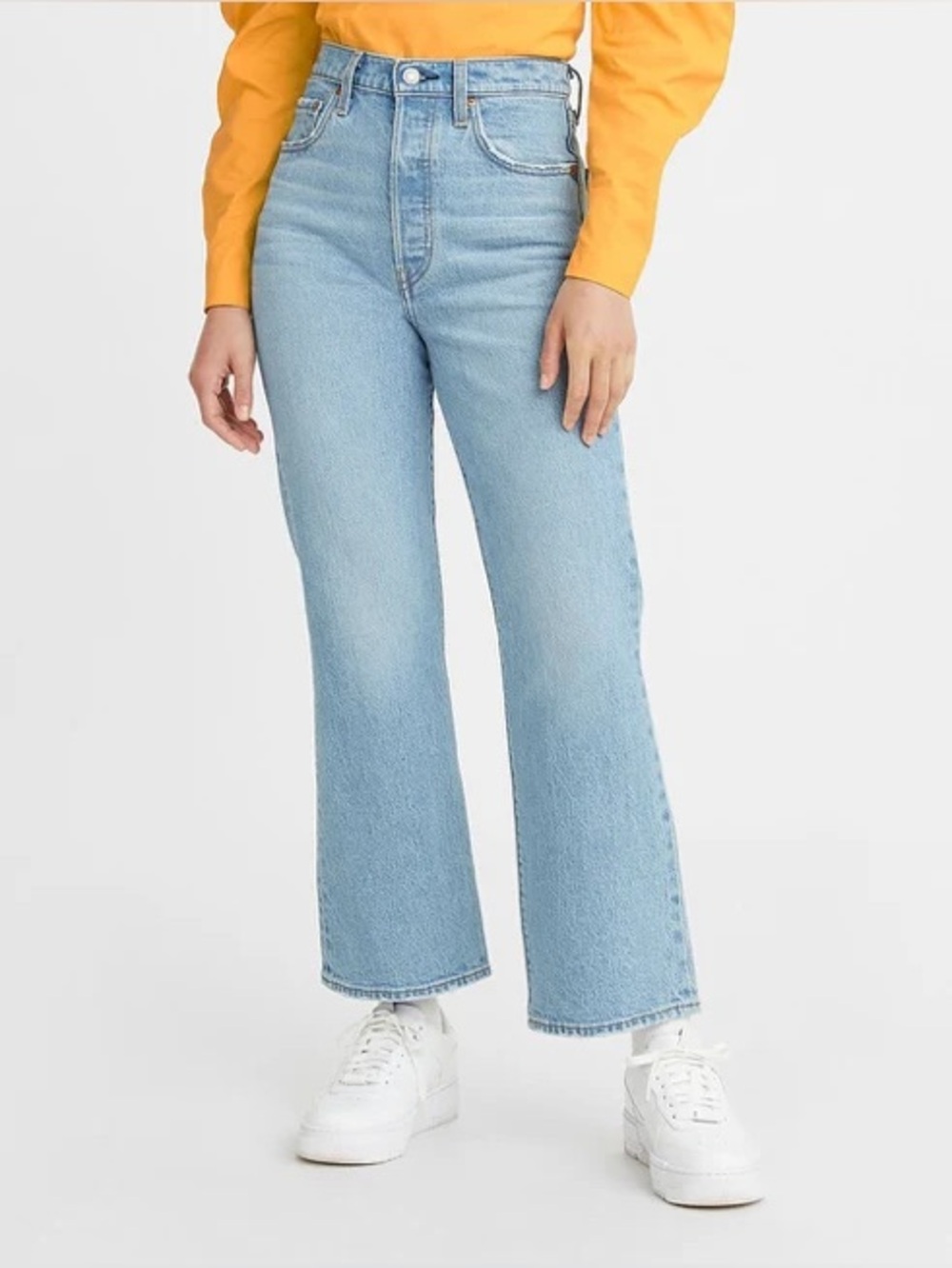 Levi's Ribcage Cropped Bootcut in Jazz Away EUC size 25